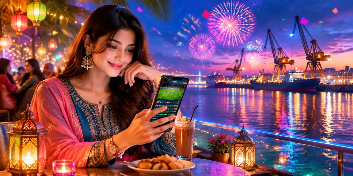 Mobile casino app in use during Eid festivities in Khulna